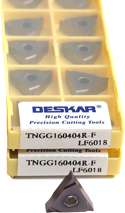 Фото 4: TNGG160404R F LF6018 пластина для точения DESKAR