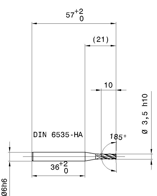Фото 2: 3649 3.500 фреза