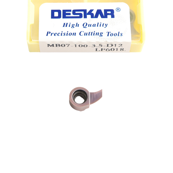 Фото 3: MB07 100 3.5 D12 LF6018 пластина для внутренней канавки DESKAR