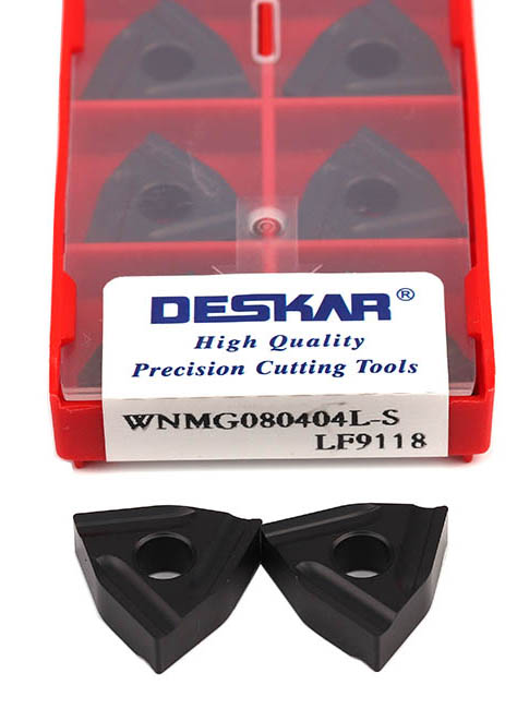 Фото 2: WNMG 080404L S LF9118 пластина для точения DESKAR