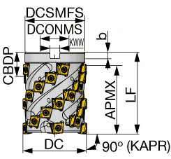Фото 2: TLM11R063M25.4-04 фреза