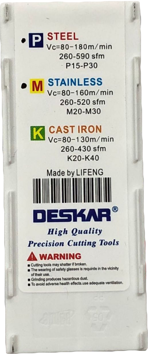 Фото 6: 16ER 16UN LDA пластина резьбовая DESKAR