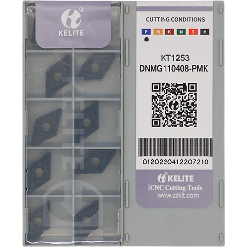 Фото 3: DNMG 110408 PMK KT1253 пластина для точения Kelite