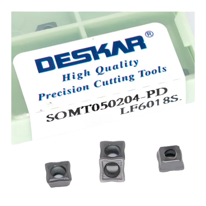 Фото 4: SOMT050204 PD LF6018S пластина для сверла DESKAR