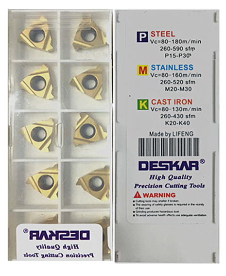 Фото 5: 16IR 11.5NPT LDC пластина резьбовая DESKAR