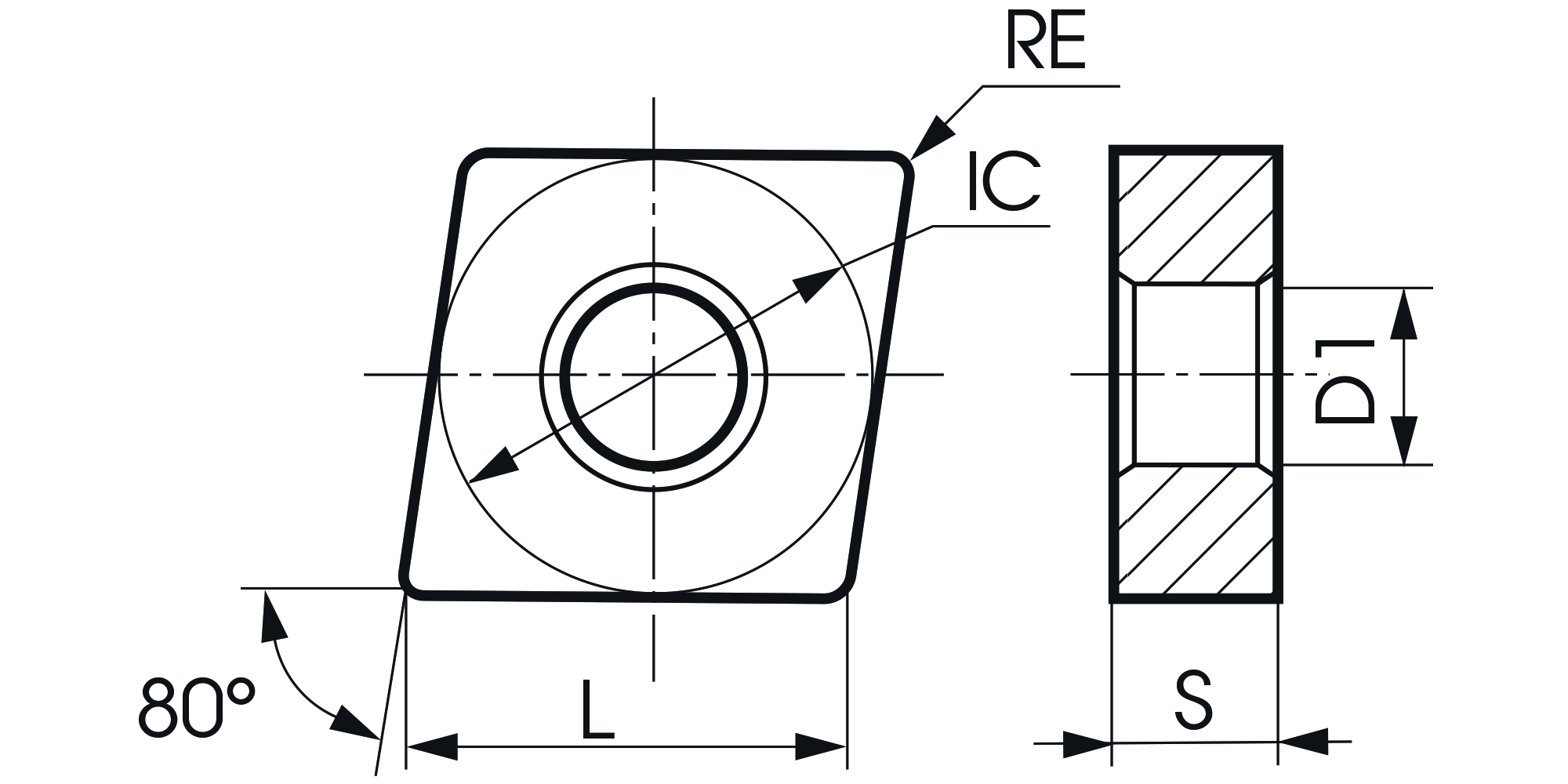 Фото 2: CNMG 120408N EG AC5015S пластина для точения