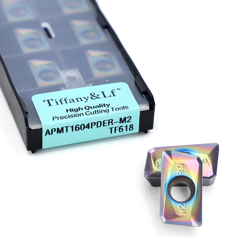 APMT 1604PDER M2 TF618 пластина фрезерная DESKAR - фотография 3 Фото 3: APMT 1604PDER M2 TF618 пластина фрезерная DESKAR