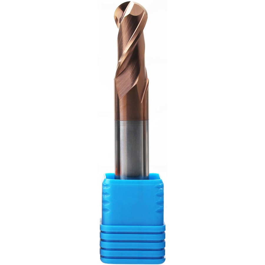 Фото 3: D8х8х16х60 ц/х4F nACo фреза сферическая Deskar