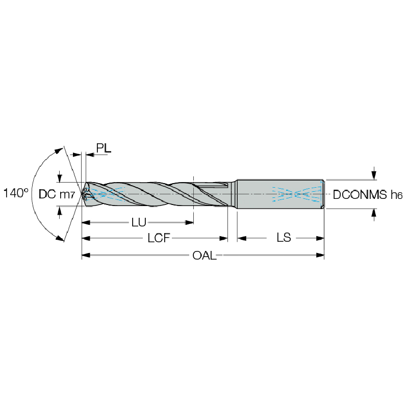 scd 061-043-080 acp5n схема твердосплавного сверла