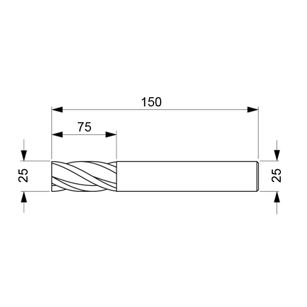 Фото 2: 203610 25 фреза