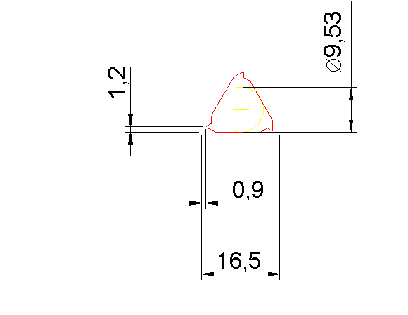 Фото 2: 16IL 60/ 1.75 HB7010 пластина резьбовая
