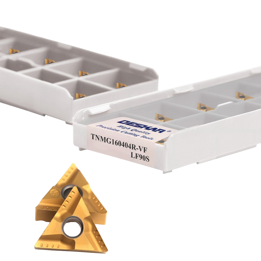 Фото 3: TNMG 160404 R VF LF90S пластина для точения DESKAR