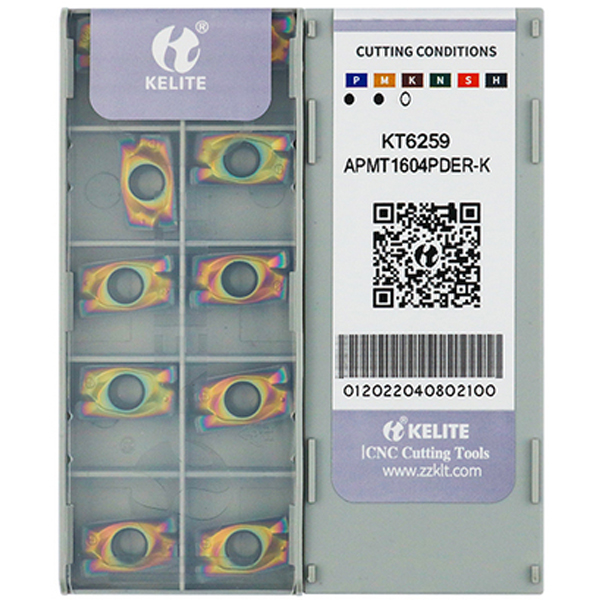 Фото 2: APMT 1604PDER K KT6259 пластина для фрез Kelite