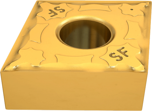 CNMG 120402 SF IC520N пластина для точения - фотография 1 Фото 1: CNMG 120402 SF IC520N пластина для точения