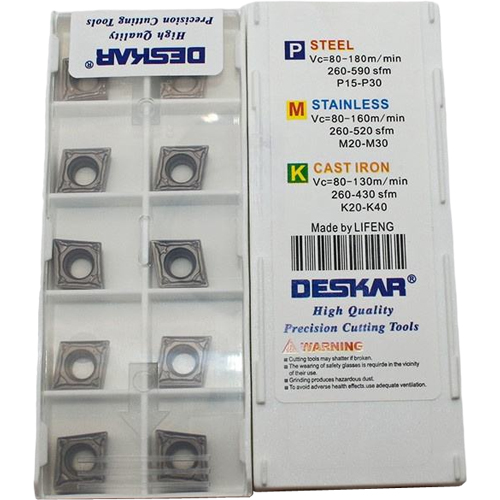 Фото 4: CCMT 09T304 PS LF90 пластина для точения DESKAR