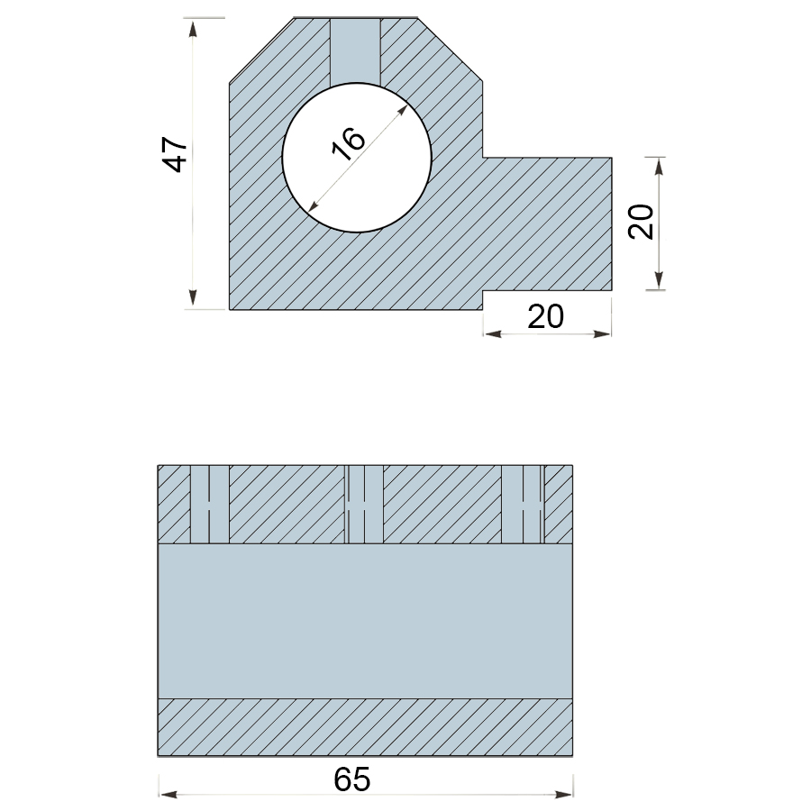 Фото 2: SBHA20-16 держатель осевого инструмента токарного станка OLICNC