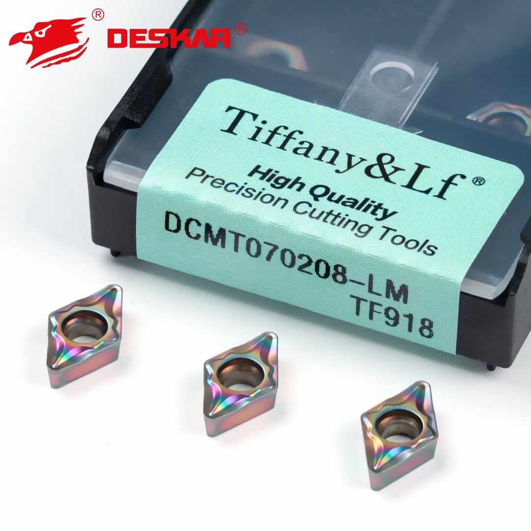 Фото 2: DCMT 070208 LM TF918 пластина для точения DESKAR