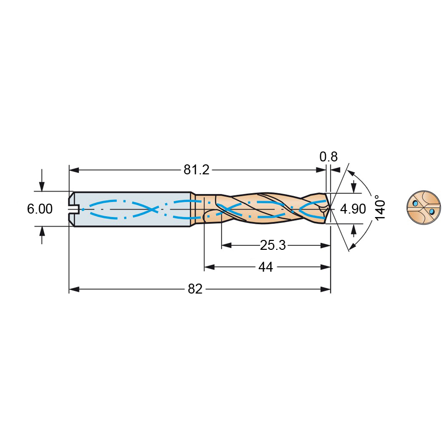 r840-0490-50-a1a 1220 схема твердосплавного сверла с размерами