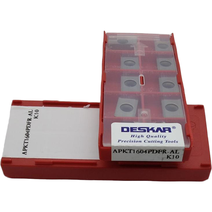 Фото 3: APKT 1604PDFR AL K10 пластина фрезерная DESKAR