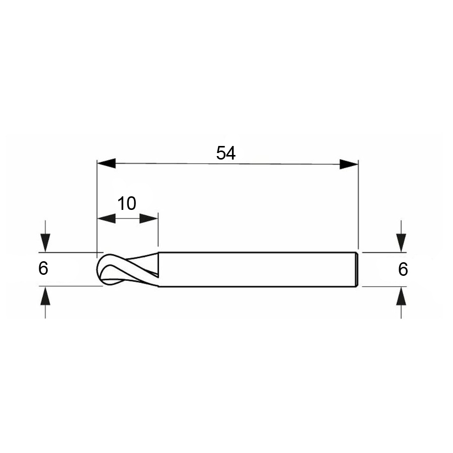 Фото 2: 207450 6 фреза