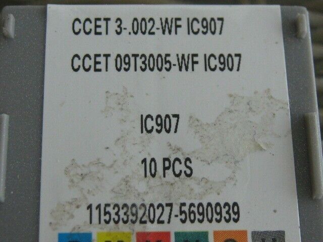 Фото 3: CCET 09T3005 WF IC907 пластина для точения
