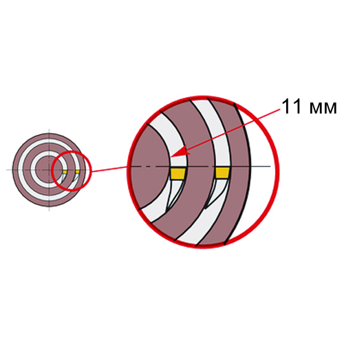 Фото 3: MB-09FA150-02-14L 1025 головка сменная для корпусного сверла