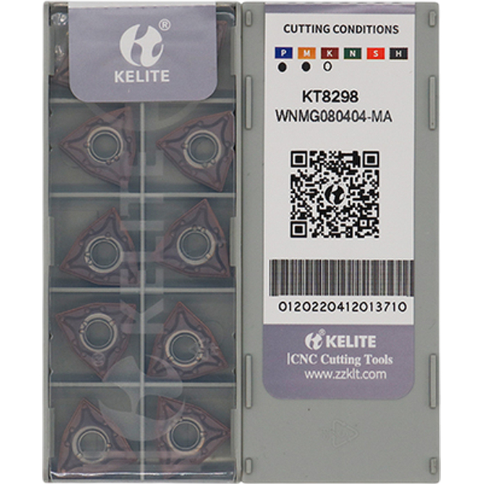 Фото 2: WNMG 080404 MA KT8298 пластина для точения Kelite