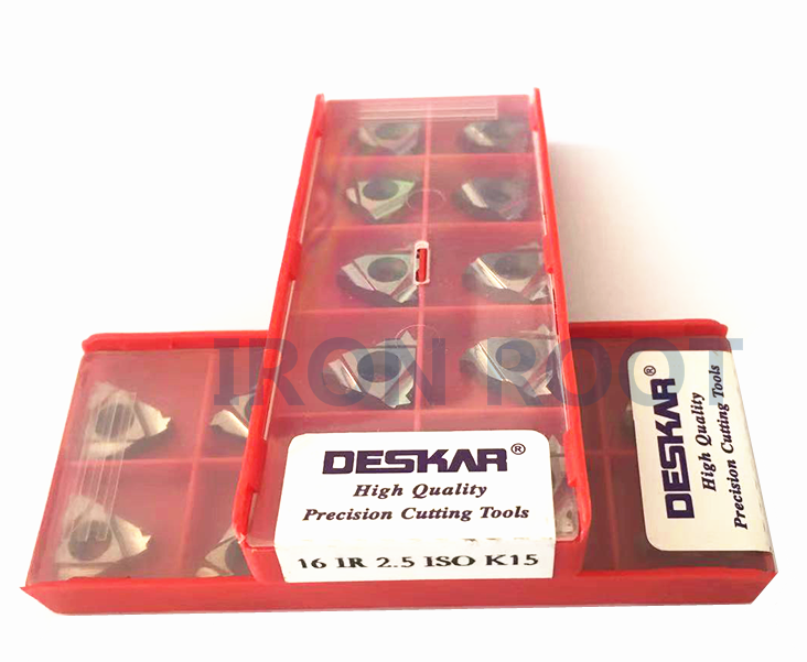 Фото 3: 16IR 2.5 ISO K15 пластина резьбовая DESKAR