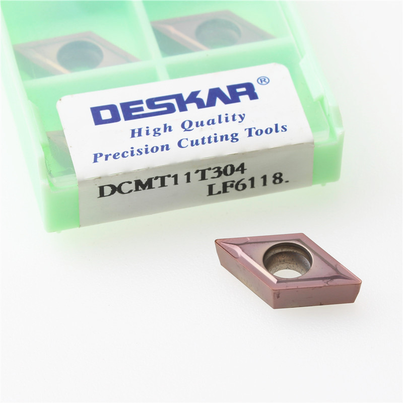 Фото 3: DCMT 11T304 LF6118 пластина для точения DESKAR