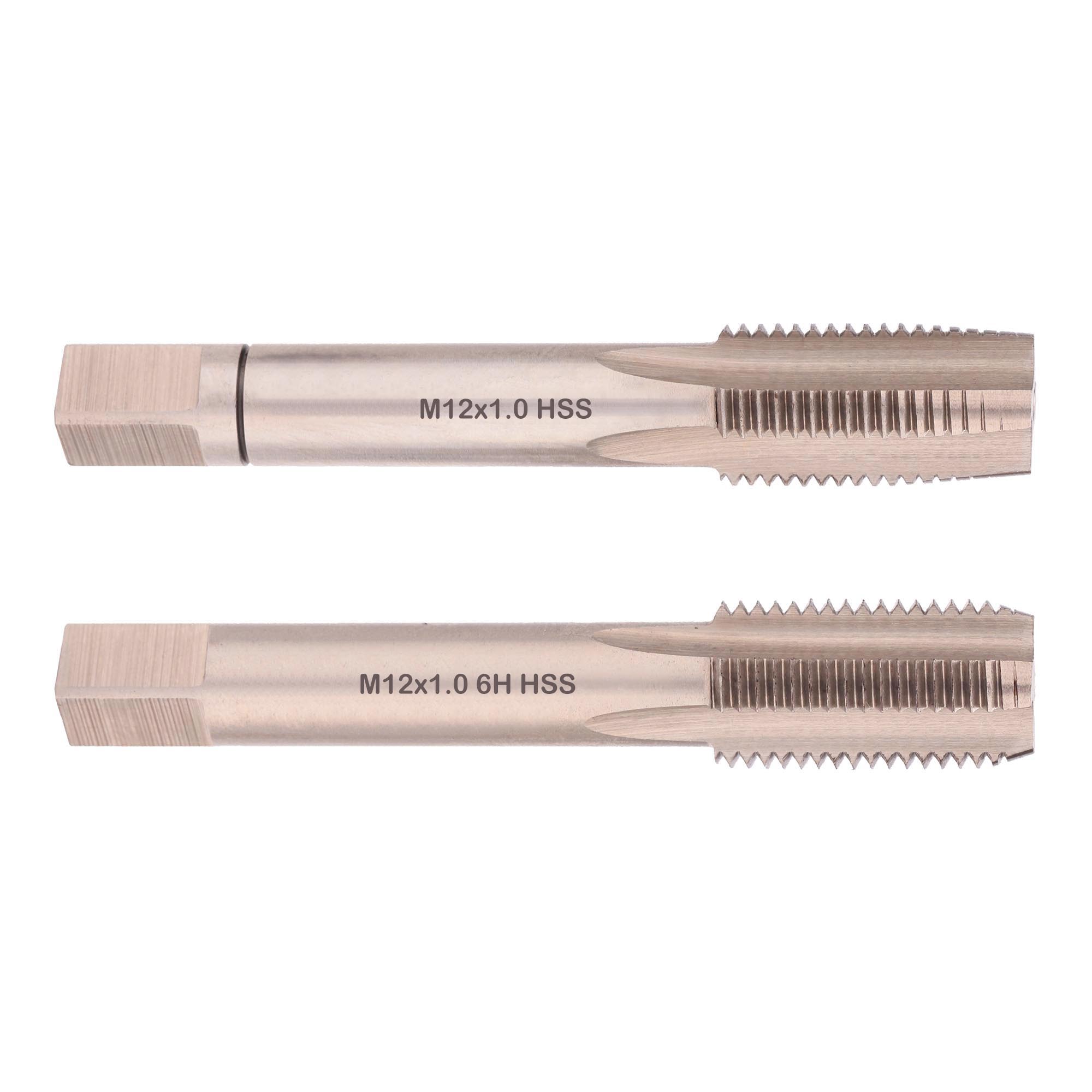 М12х1.0 DIN2181 6h 70мм a=7.0 набор метчиков 2 шт Qtool - фотография 1 Фото 1: М12х1.0 DIN2181 6h 70мм a=7.0 набор метчиков 2 шт Qtool