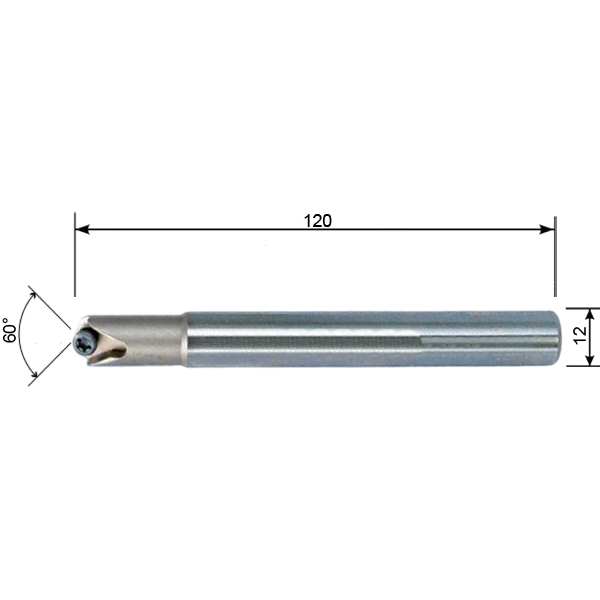 DX30-DC11-C12T1-120T корпус фрезы фасочной под пластины Deskar - фотография 2 Фото 2: DX30-DC11-C12T1-120T корпус фрезы фасочной под пластины Deskar