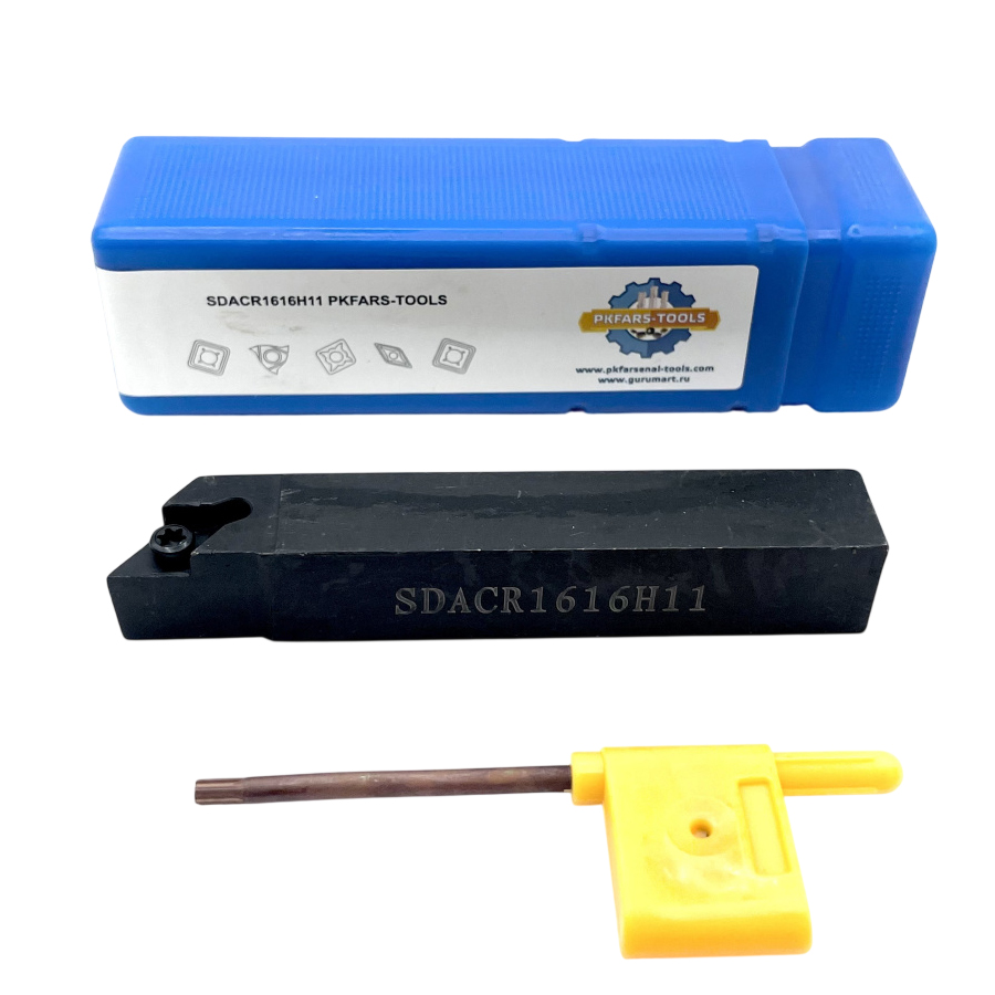 SDACR1616H11 державка для наружного точения - фотография 1 Фото 1: SDACR1616H11 державка для наружного точения