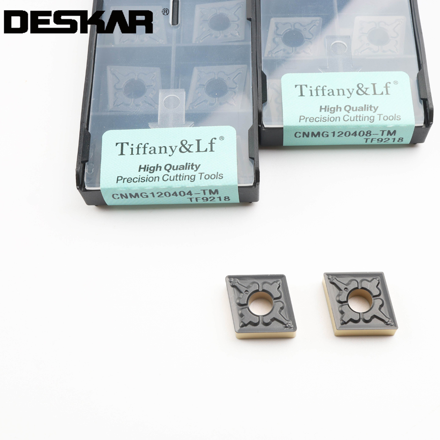 Фото 3: CNMG 120404 TM TF9218 пластина для точения DESKAR
