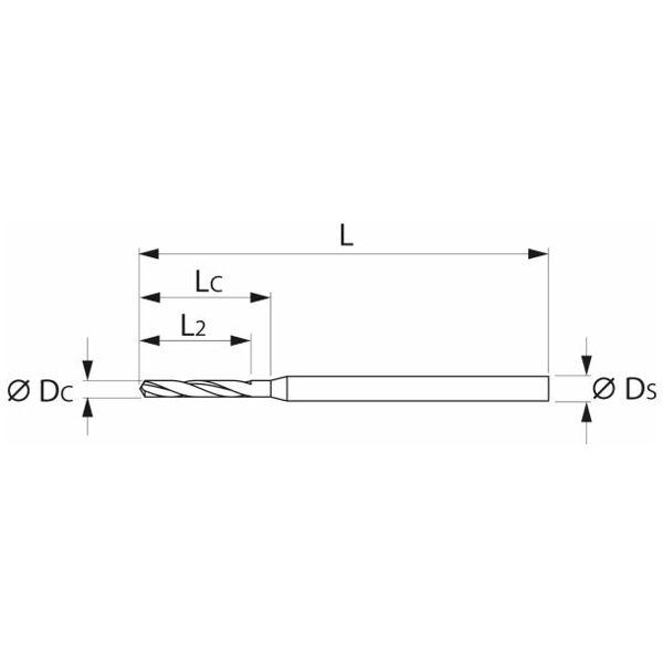 Фото 3: 121220 2.0 cверло твердосплавное 