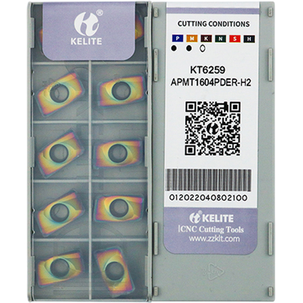 Фото 2: APMT 1604PDER H2 KT6259 пластина для фрез Kelite