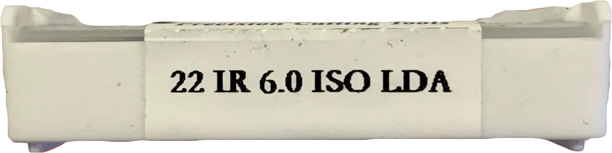 Фото 6: 22IR 6.0 ISO LDA пластина резьбовая DESKAR