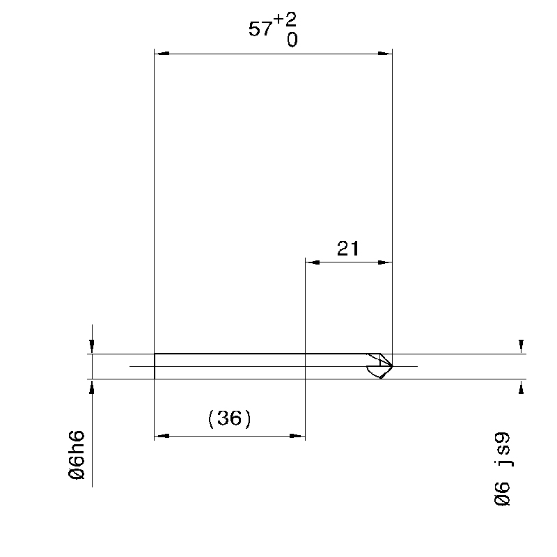Фото 2: 5578 6.000 фреза фасочная