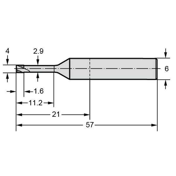 Фото 2: H5083008-M5 резьбофреза