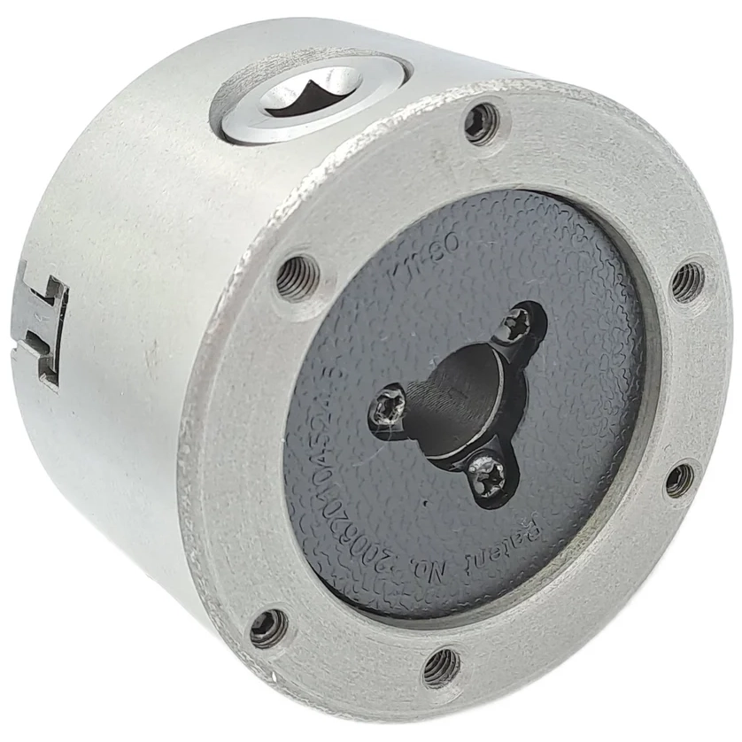 Фото 2: 80 мм 7100-0001П (К11-80) 3-х кул. патрон (Т) Qtool