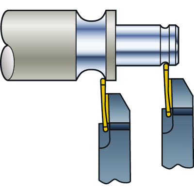 Фото 3: N123U3 0150 RS 1125 отрезная, канавочная пластина