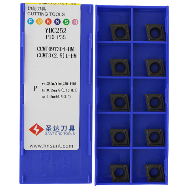 Фото 2: CCMT 09T304 HM YBC252 пластина для точения