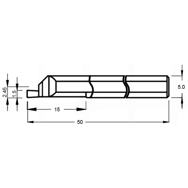 Фото 2: MFR 5 B1.5 L15 минирезец Deskar