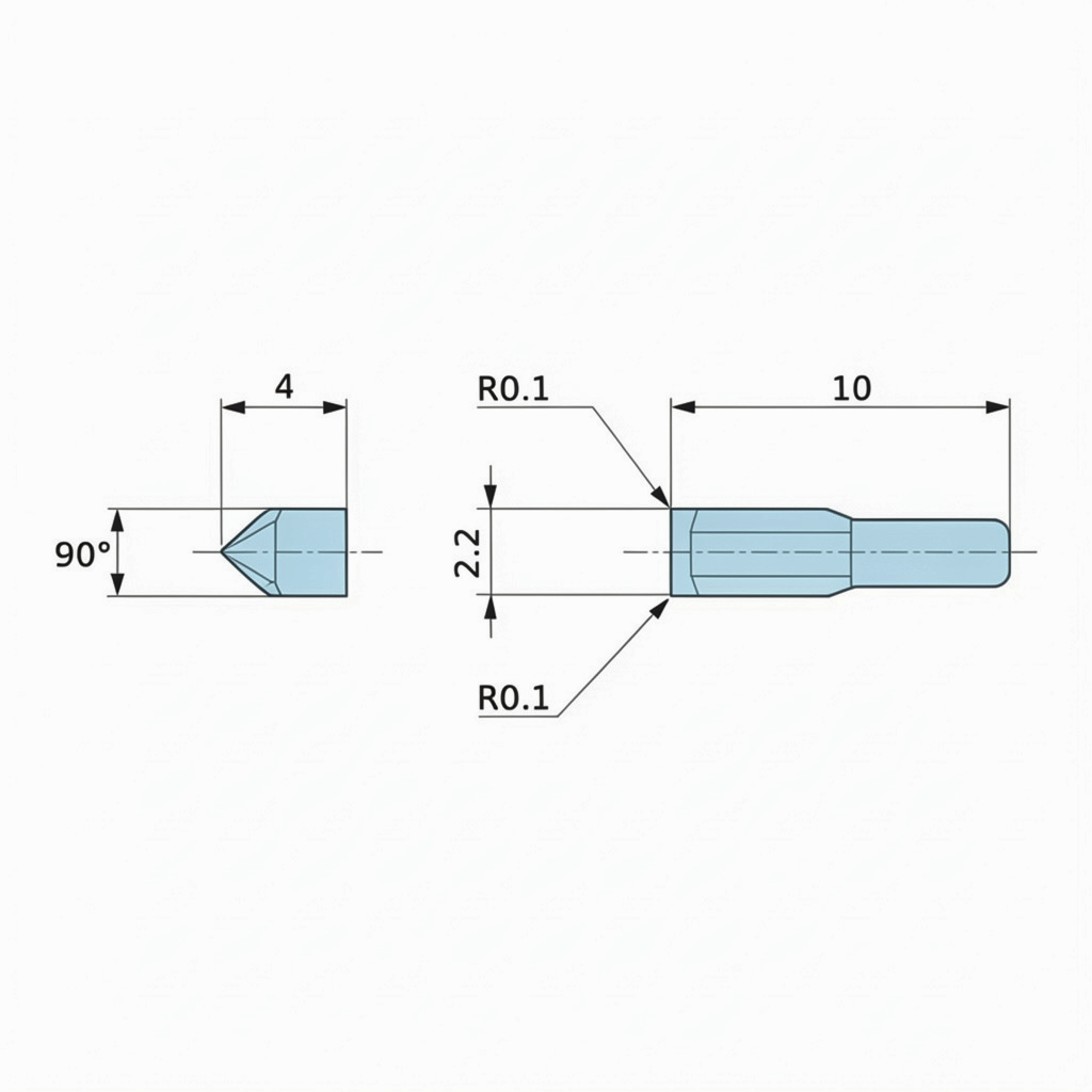 Фото 1: CTCT2220001N B VP15TF отрезная и канавочная пластина