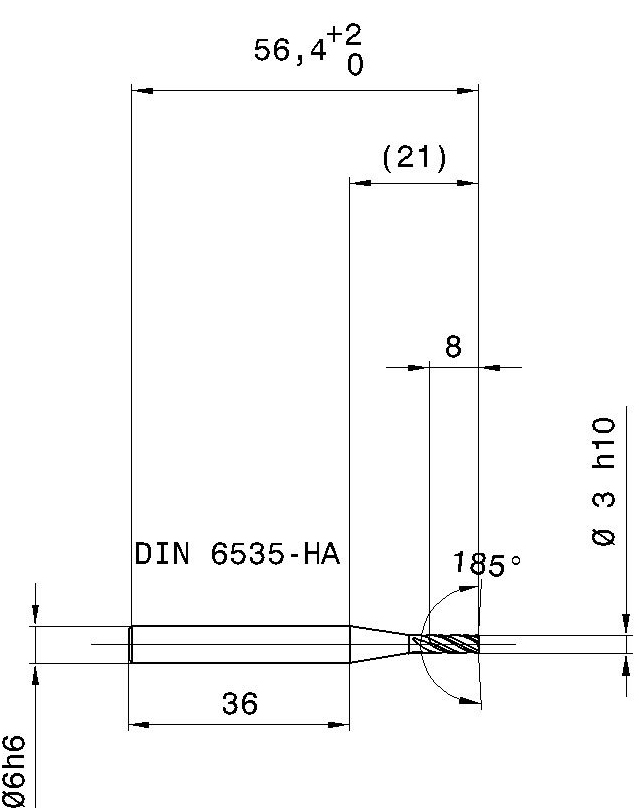 Фото 2: 3649 3.000 фреза