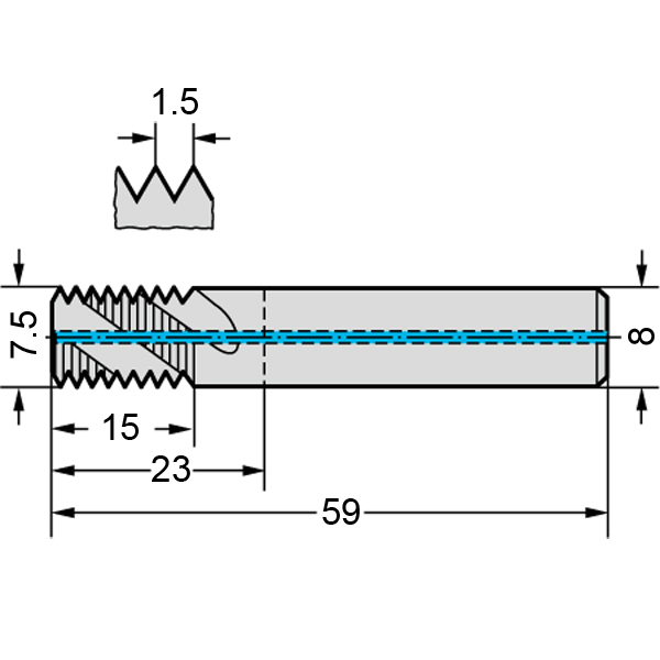 Фото 2: H5035016-M10 резьбофреза