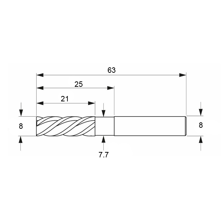 Фото 2: 203082 8 фреза