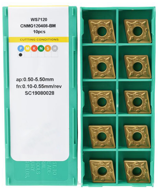 Фото 3: CNMG 120408 GF HR82512 пластина для точения