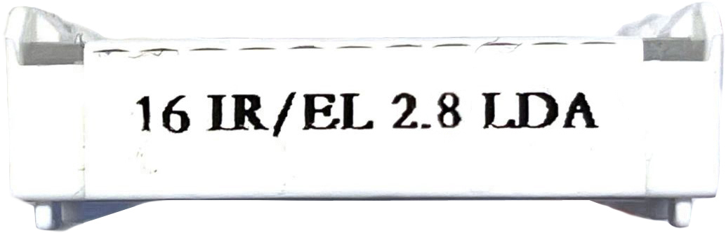 Фото 4: 16IR EL 2.8 LDA пластина отрезная, канавочная DESKAR