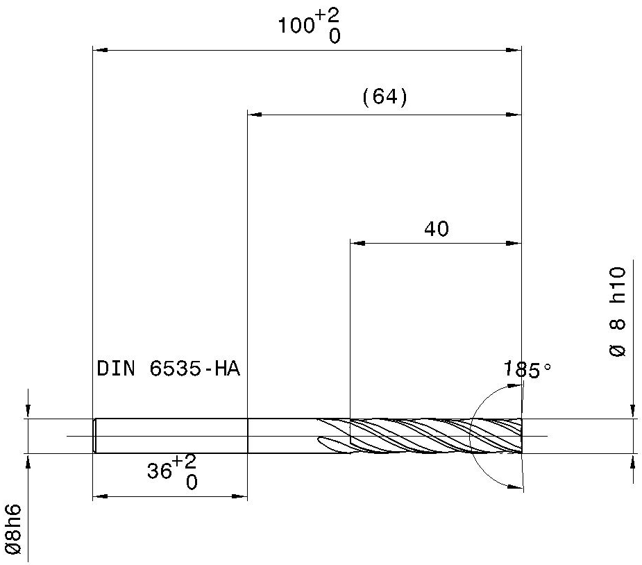 Фото 2: 3023 8.000 фреза