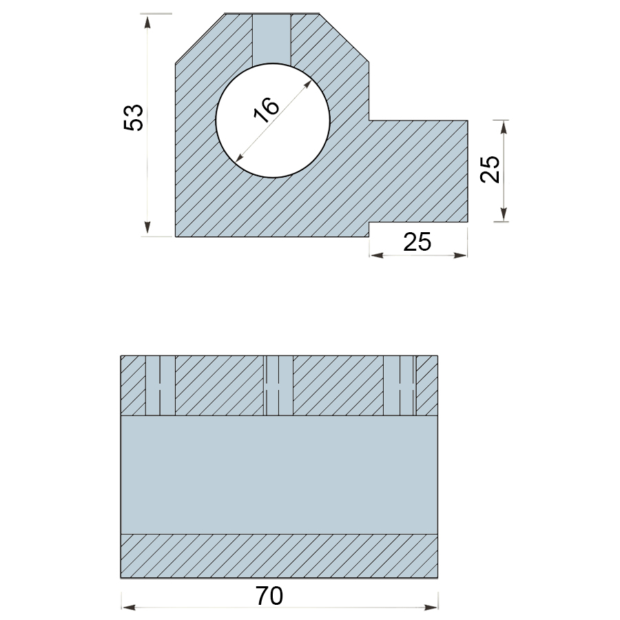 Фото 2: SBHA25-16 держатель осевого инструмента токарного станка OLICNC